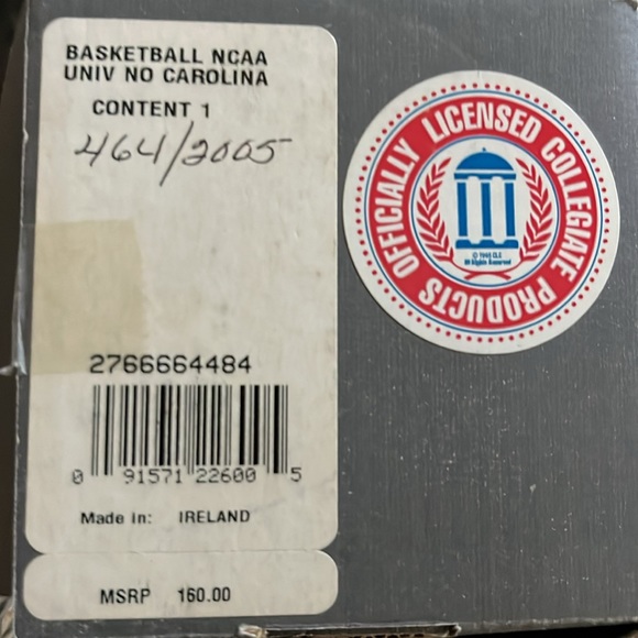 Waterford 2005 Basketball Champions University of North Carolina Paperweight - Picture 3 of 10